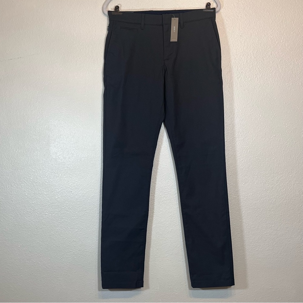 J.Crew Men’s 484 Slim-Fit Tech Oxford Pants Faded Black Chino Size 29x32 NWT